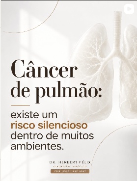 Publicação: risco silencioso do câncer de pulmão